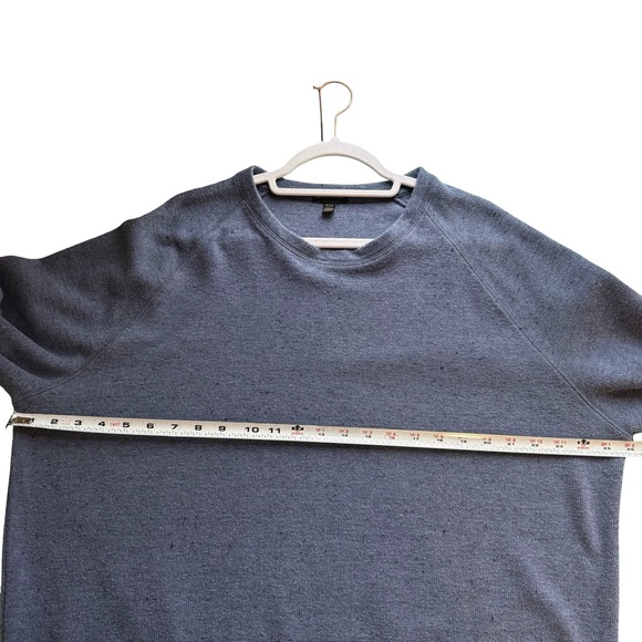 Banana Republic Blue Crewneck Sweatshirt Size XL Minimalist Casual Relaxed - Picture 7 of 13